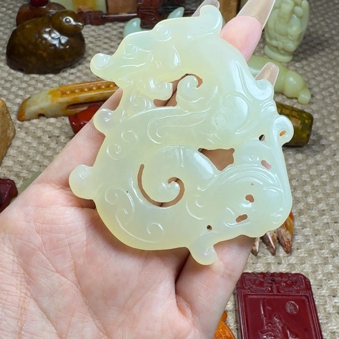 吊坠白玉菩提挂件