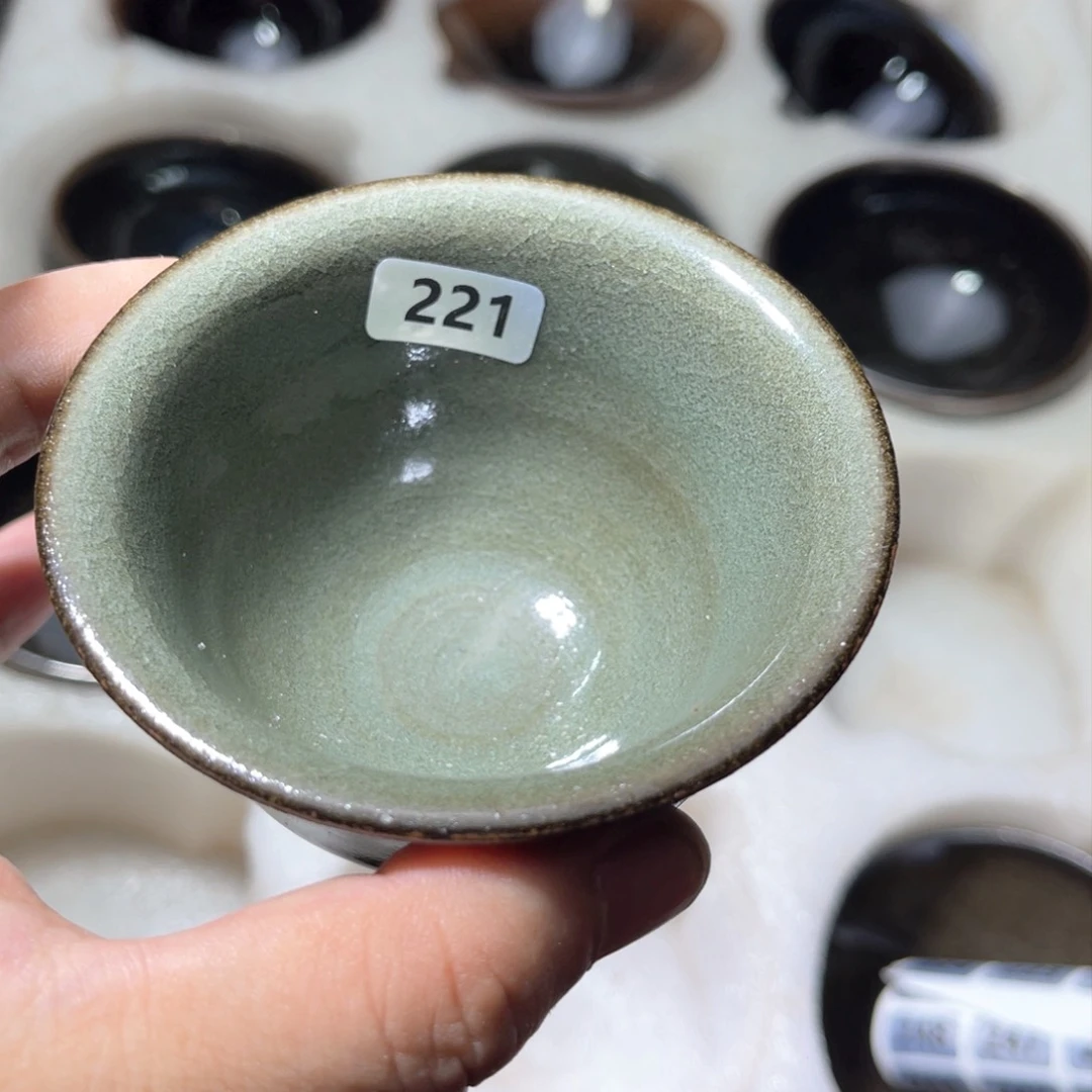 茶盏原矿原釉柴烧建盏