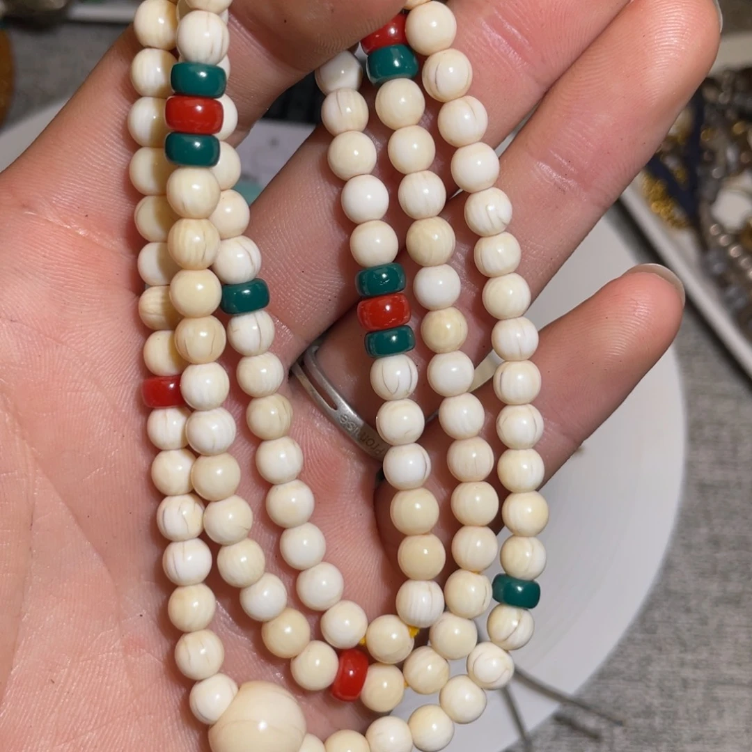 手串/手链鹿骨念珠