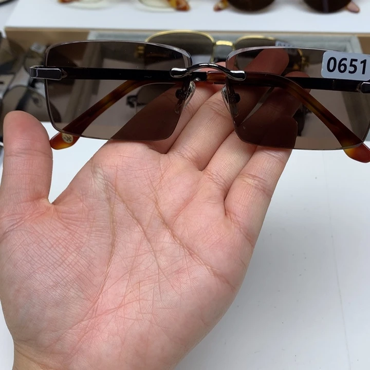 一体款无框茶水晶0651