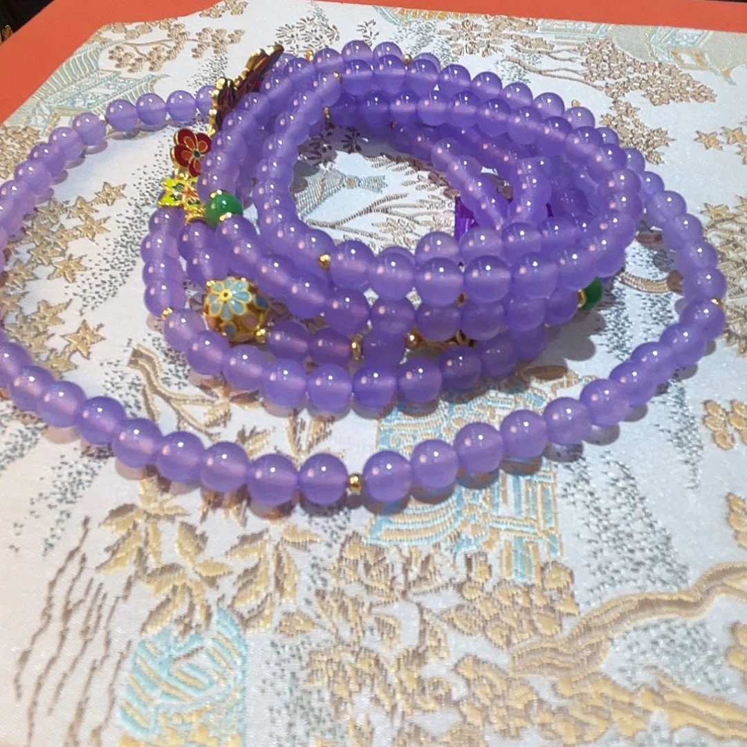 玛瑙/玉髓未镶嵌项链斜挎