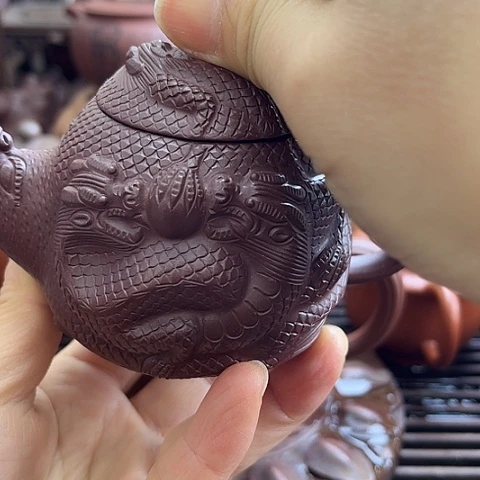 紫砂茶壶J**生宜兴紫砂