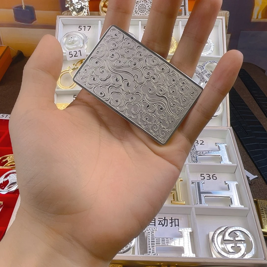 银祥云扣头，单独扣头