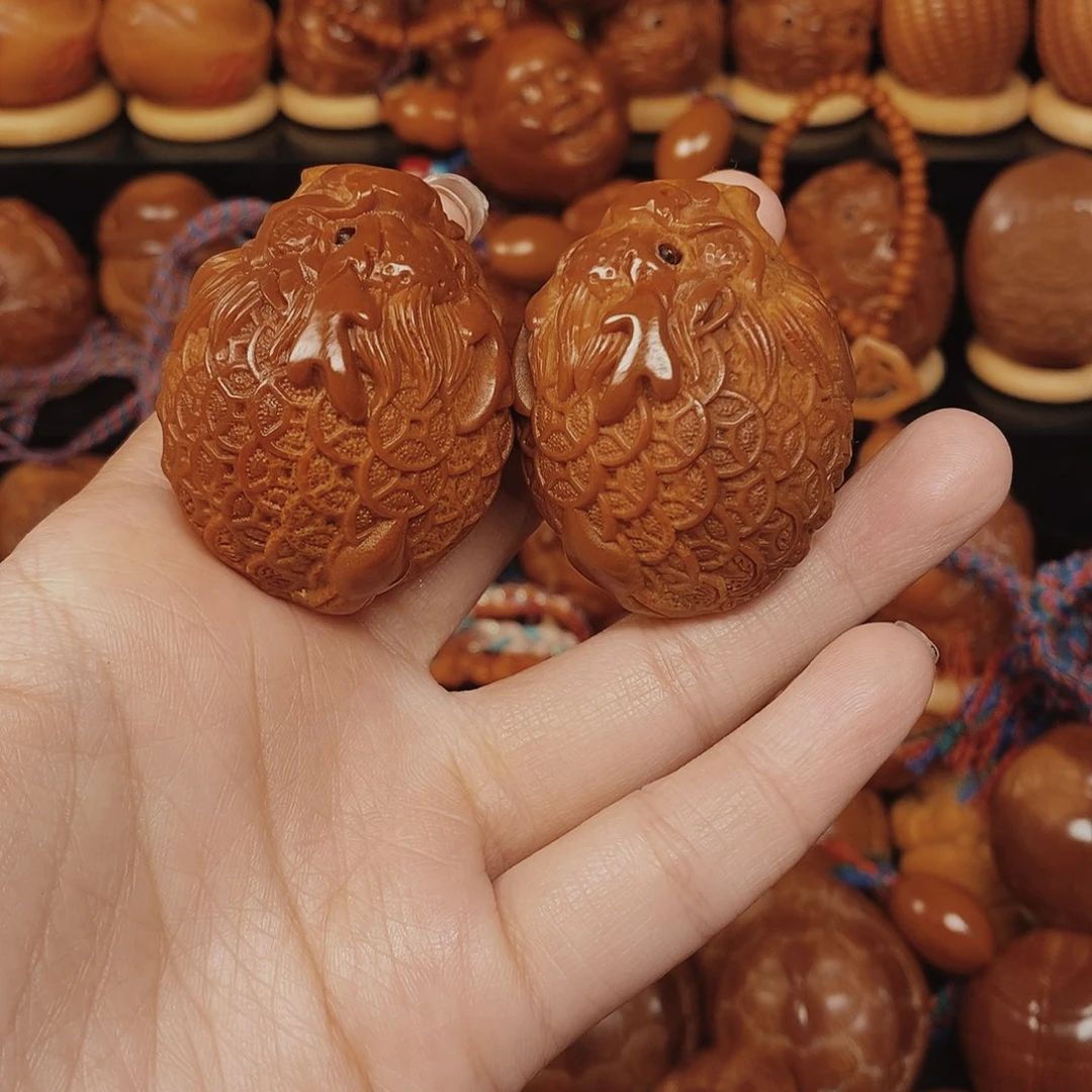 手串/手链橄榄核龙龟一对0078