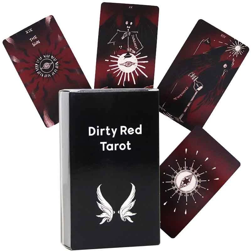 脏红塔卡牌 Dirty Red Tarot  78张