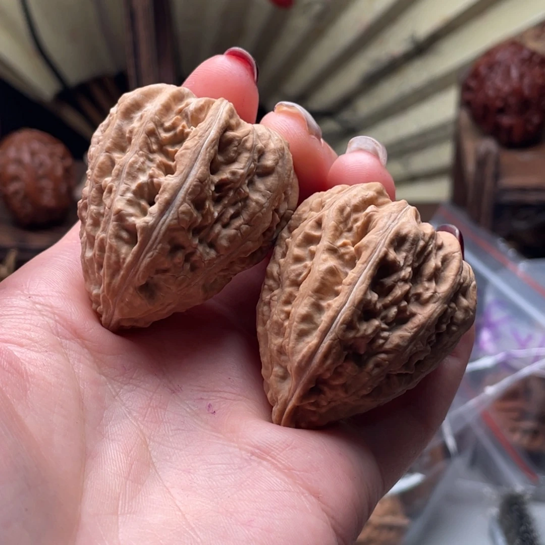 文玩核桃把件楸刀鱼133