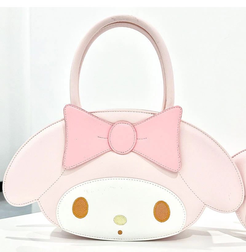 正版授权可爱萌脸pu女包可爱凯蒂猫美乐蒂手提包背包kitty包包