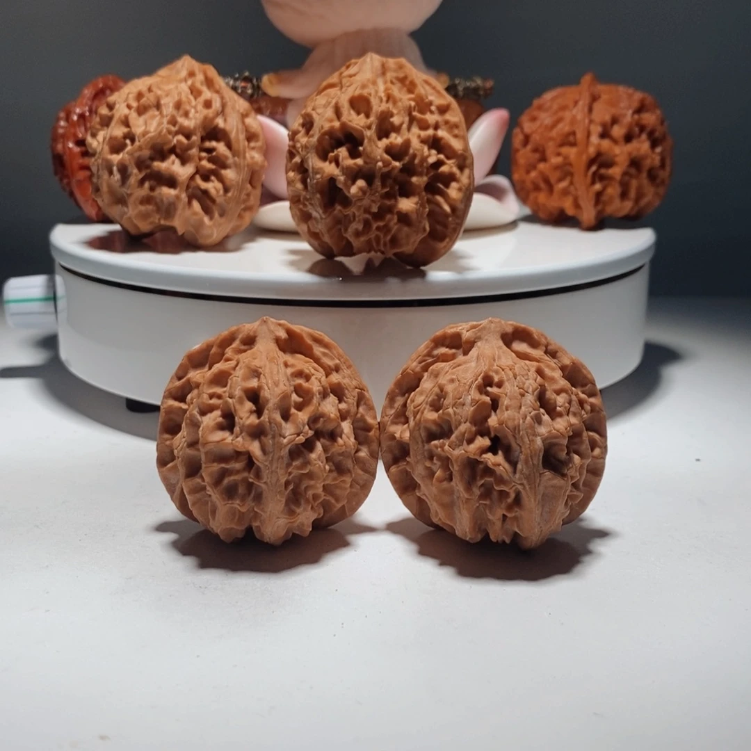 文玩核桃吊坠  572号-逸捻橙皮苹果园-41尺寸