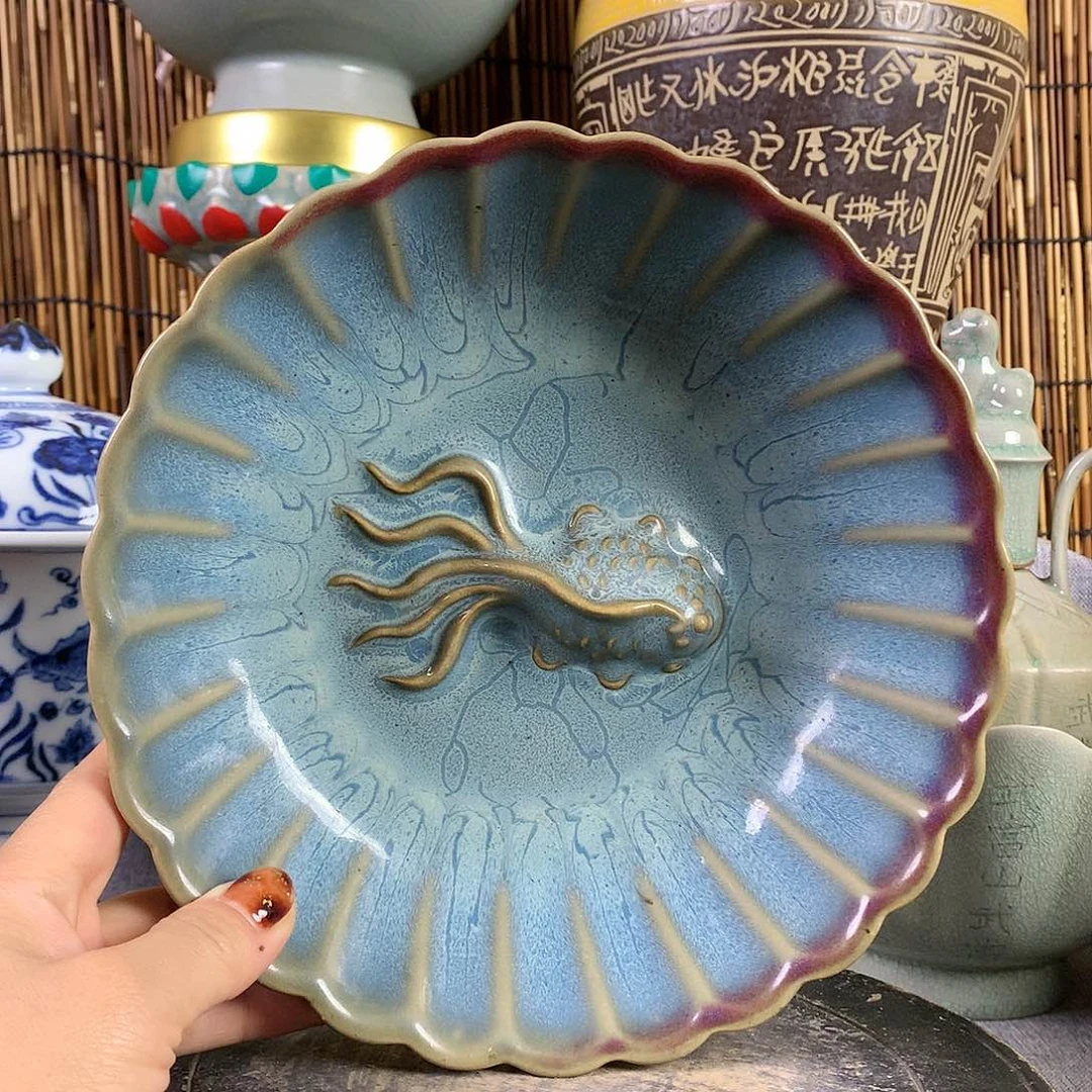 摆件瓷器真的很好看的