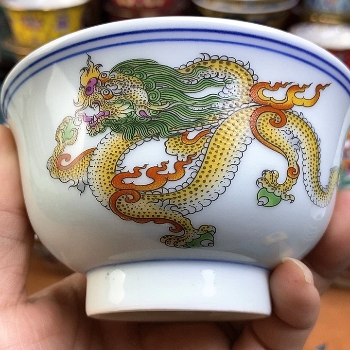景德镇陶瓷藏式茶碗