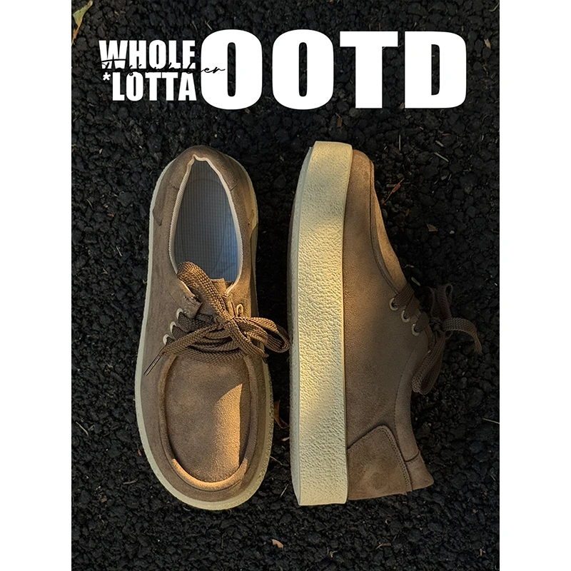 NewRockStarChoppa冬季保暖袋鼠鞋通勤cleanfit复古老钱风包头拖