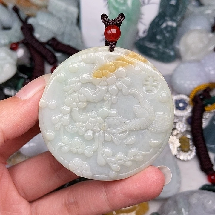 颈饰未镶嵌翡翠翡翠