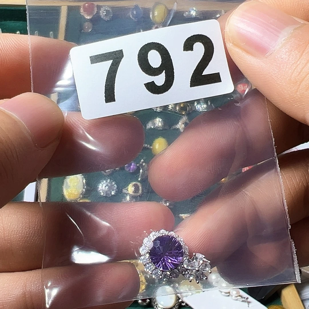 紫晶颈饰银S925镶嵌诠**痕