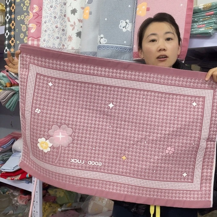 棉特价酒红色千鸟格