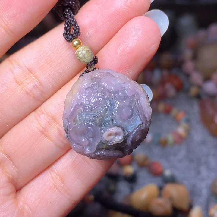 玛瑙/玉髓珠宝半成品未镶嵌歪****卜