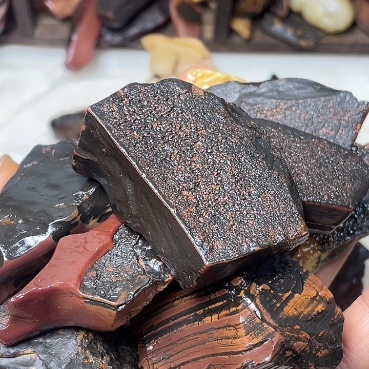 H***y石材戈壁牧民美石原石