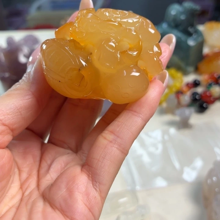 玛瑙/玉髓未镶嵌吊坠(不含链)