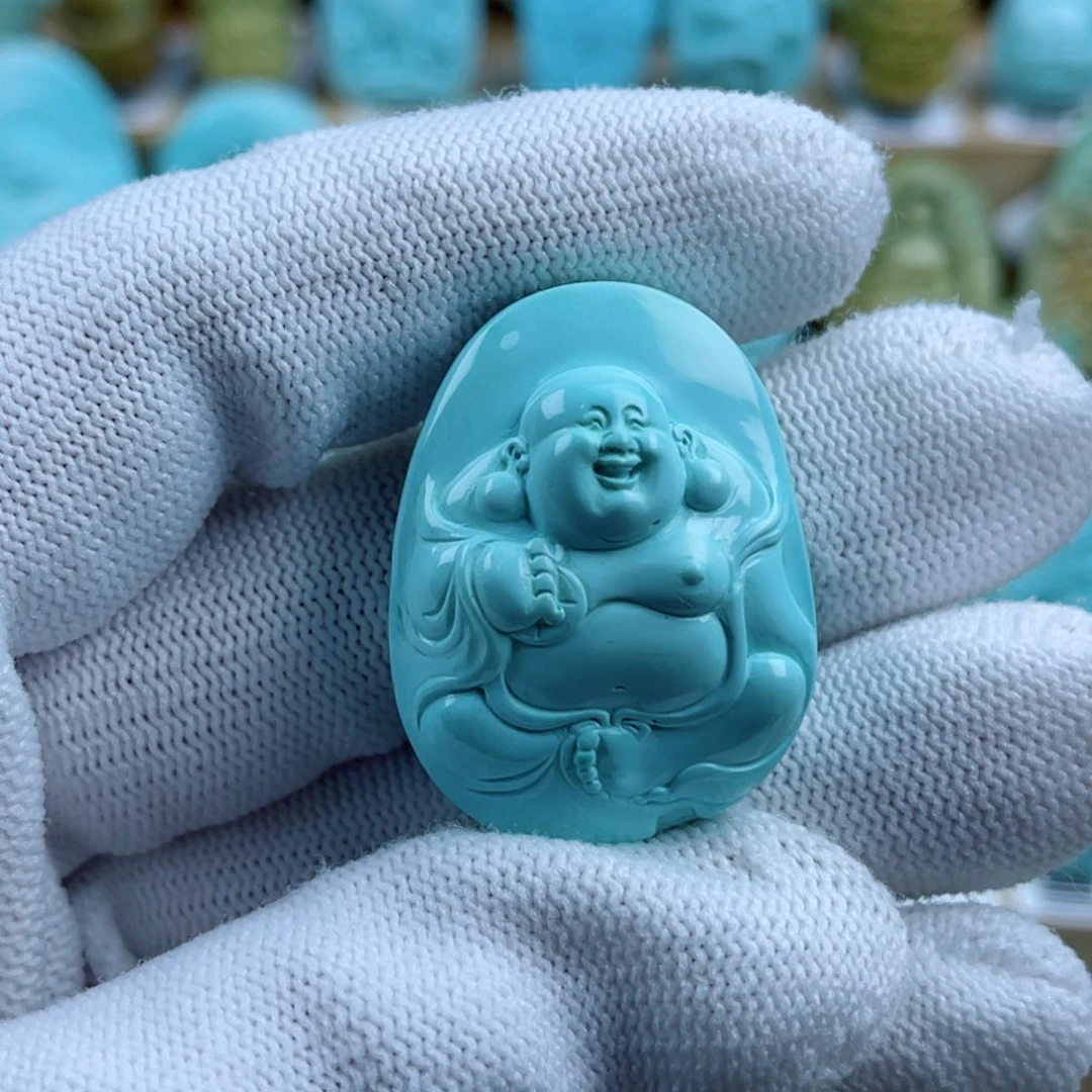 绿松石未镶嵌珠宝奇石