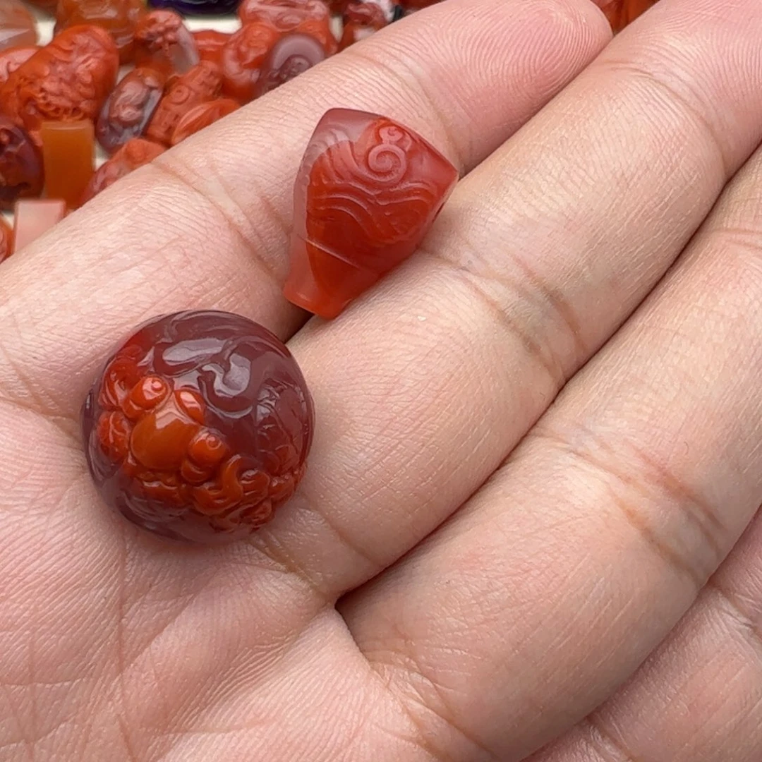 南红玛瑙未镶嵌配饰