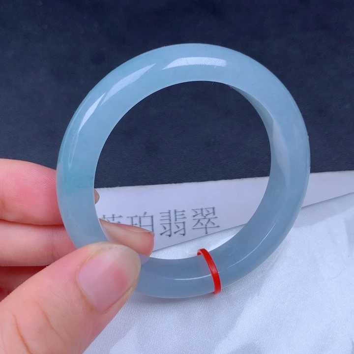 翡翠未镶嵌手镯b0406-1