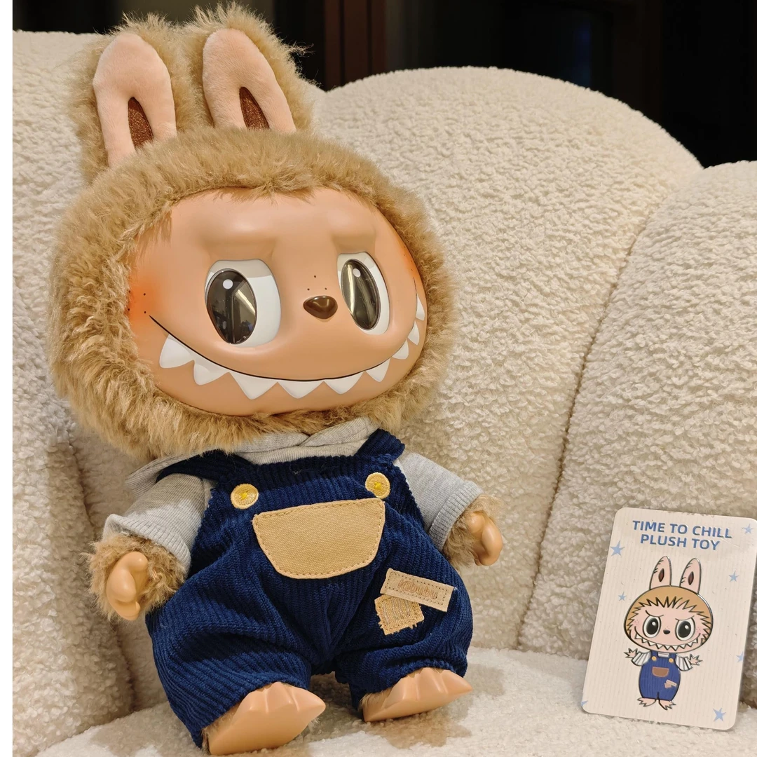 【顺丰包邮】初代黑皮搪胶大娃37cm高玩偶毛绒公仔