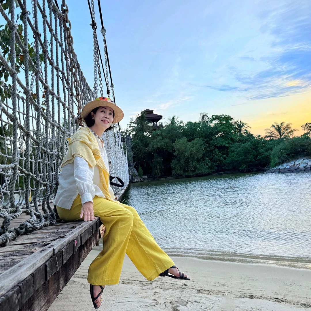 高腰显瘦宽松垂感百搭亚麻休闲直筒裤女507-016