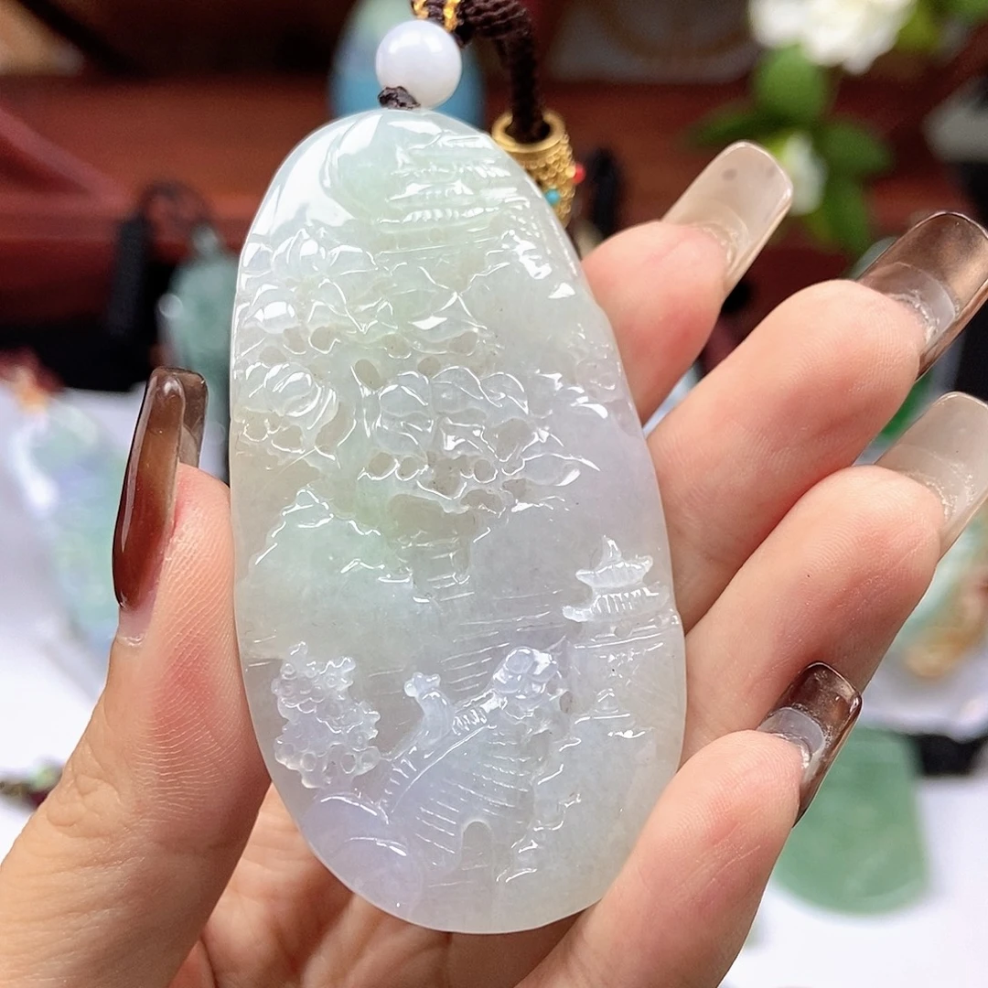 定制翡翠未镶嵌天然翡翠A货