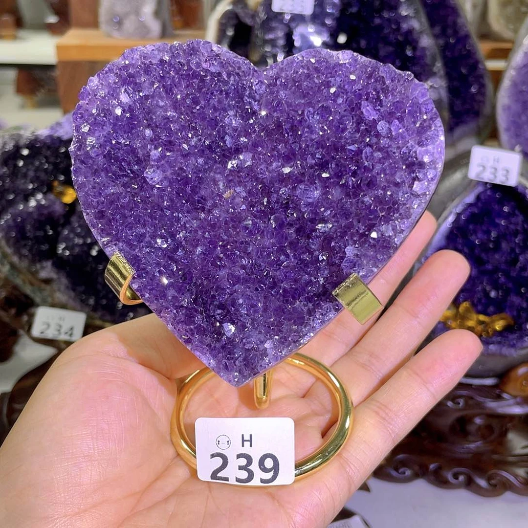 未镶嵌紫晶大型摆件（非配饰）