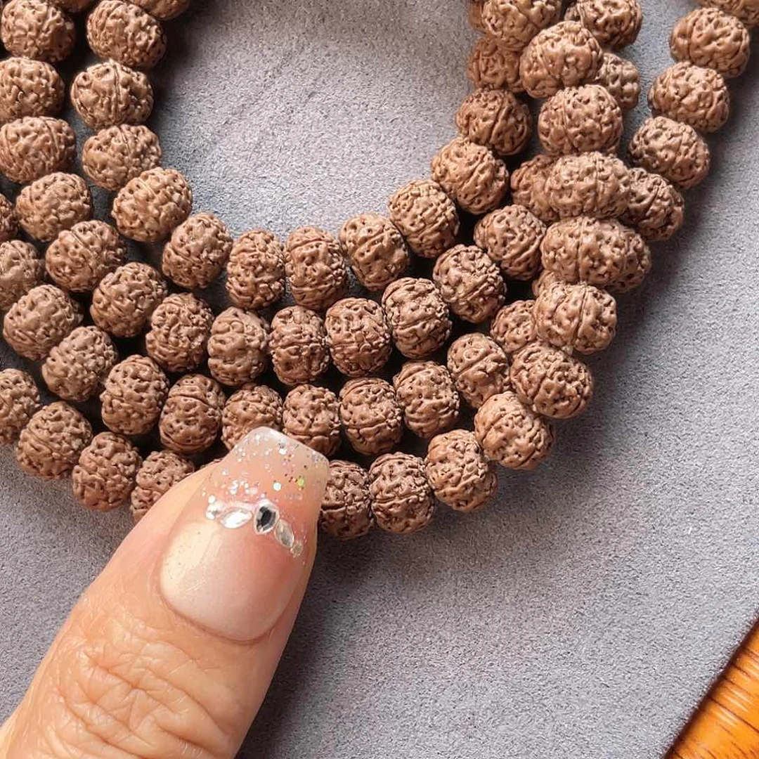 龙***️金刚菩提吊坠平细108