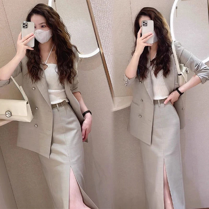 2025【4247人收藏】单/套装 春季新款干练气质感小香风职2025