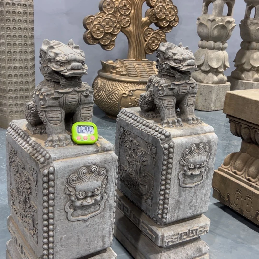 抱鼓石青石不包邮