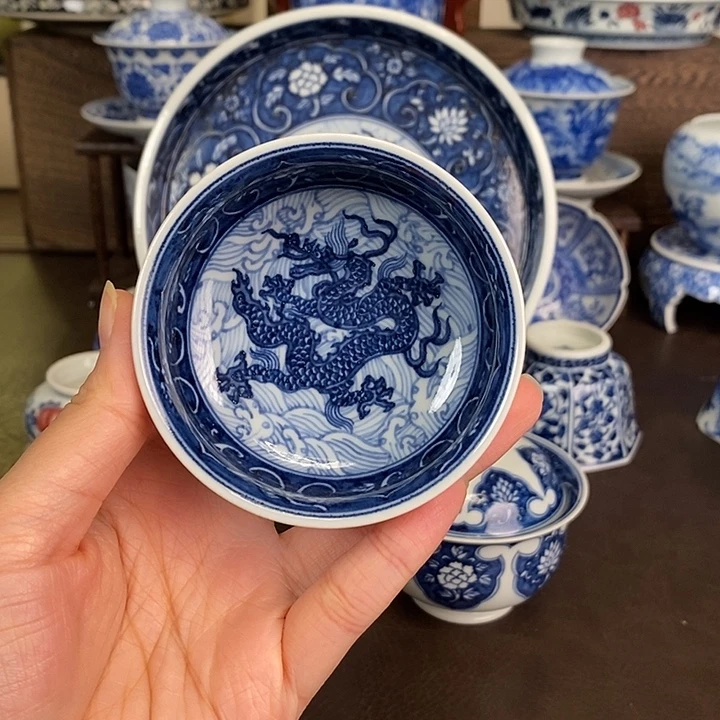 酒***号景德镇陶瓷手工手绘