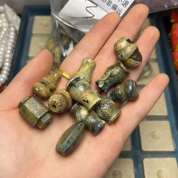 颈饰琉璃2448 玛.瑙 一颗可选