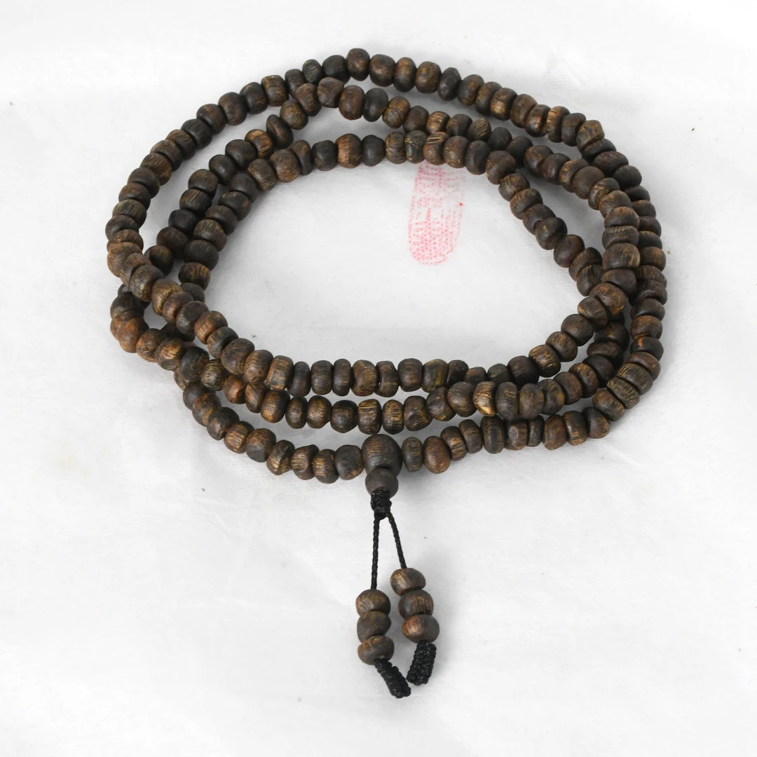 释华沉香沉水多圈手串多样性发其一