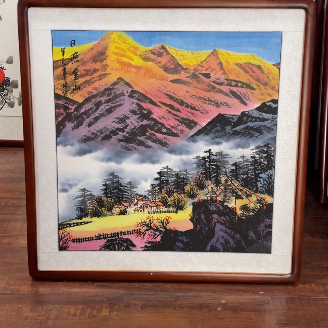 国画带框尺寸63*63厘米