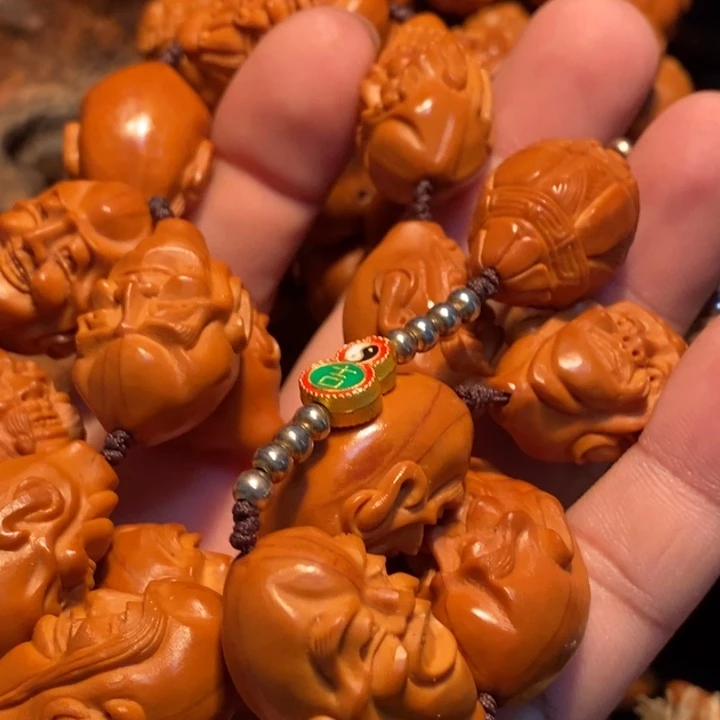 手串/手链橄榄核张*疯