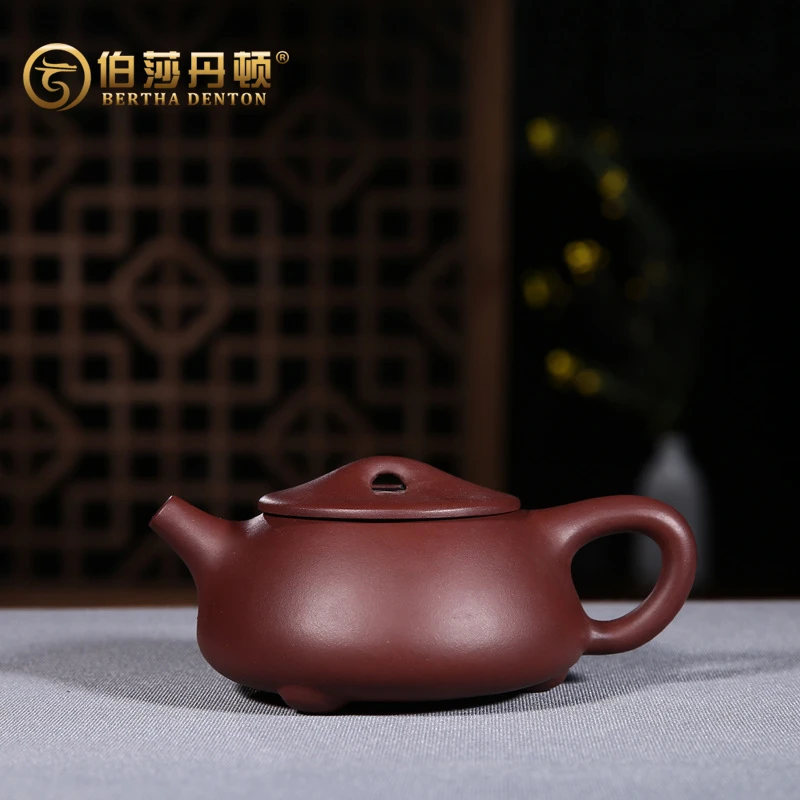 宜兴紫砂壶泡茶壶泥壶整套石瓢茶壶礼盒包装礼品茶具