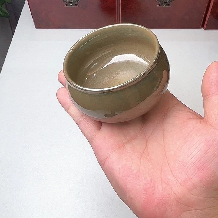 玉菩提佛肚建盏主人杯