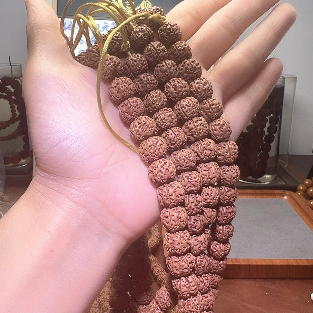 吊坠金刚菩提蜂窝龙11mm110颗保手持
