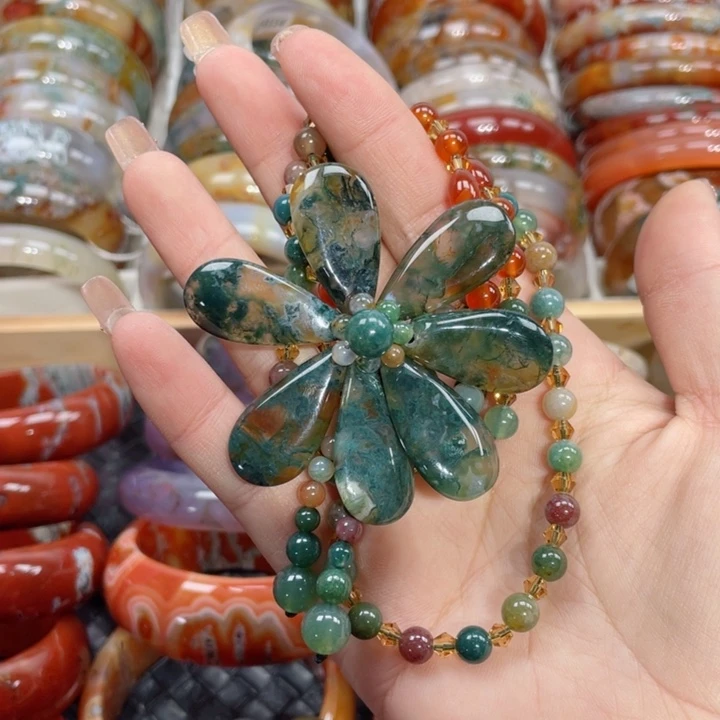 【闪购商品】玛瑙/玉髓颈饰未镶嵌