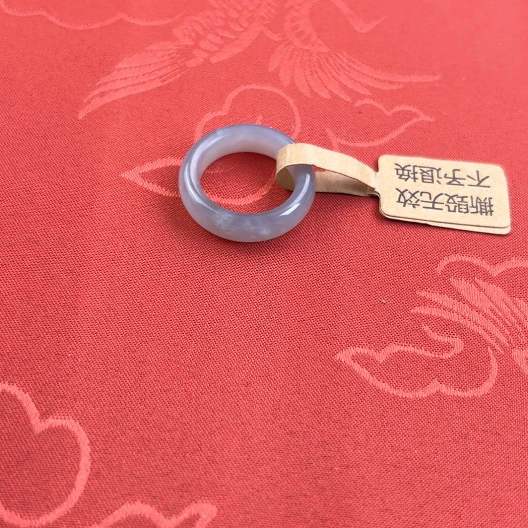 未镶嵌戒指和田玉18.5