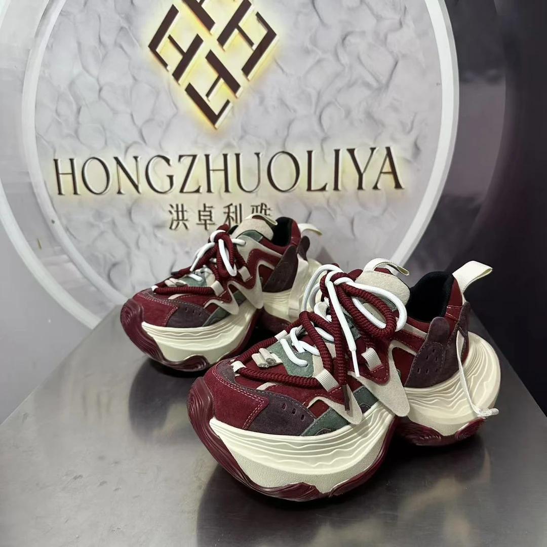 9900-66新款2024爆款绒里高级感时尚精品老爹鞋厚百搭众ins