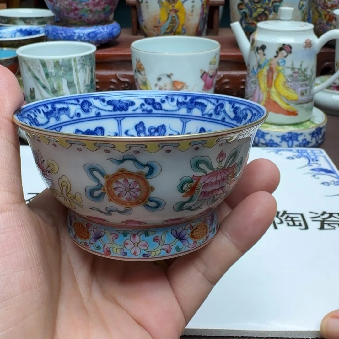 景德镇手工手绘展示
