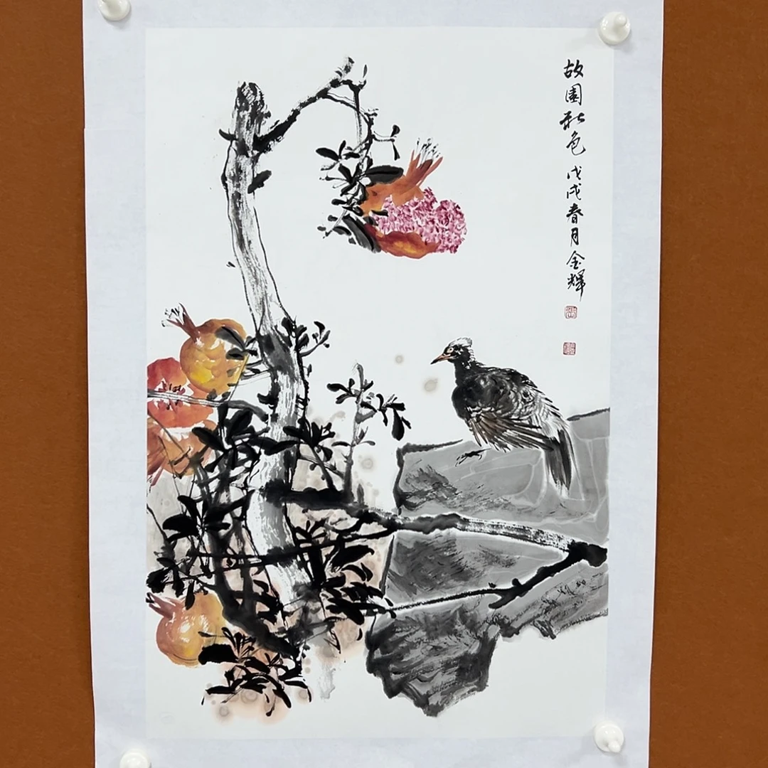 国画张金辉经典作品