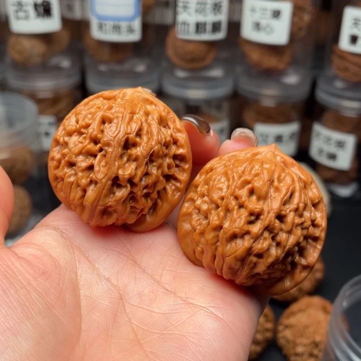吊坠文玩核桃莲花40
