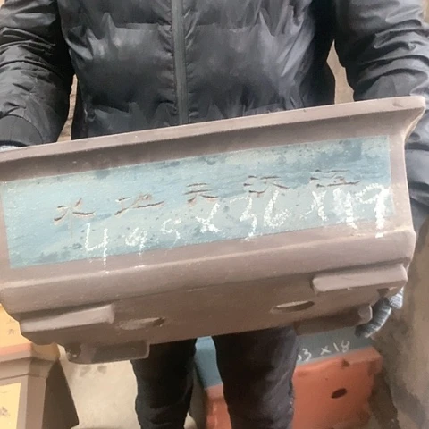 紫砂花盆手工制作