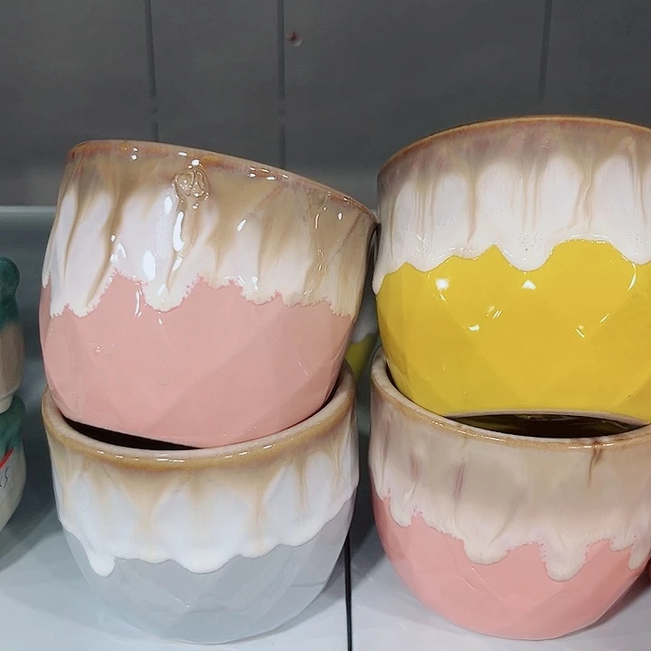 多肉陶瓷花盆满10元包邮