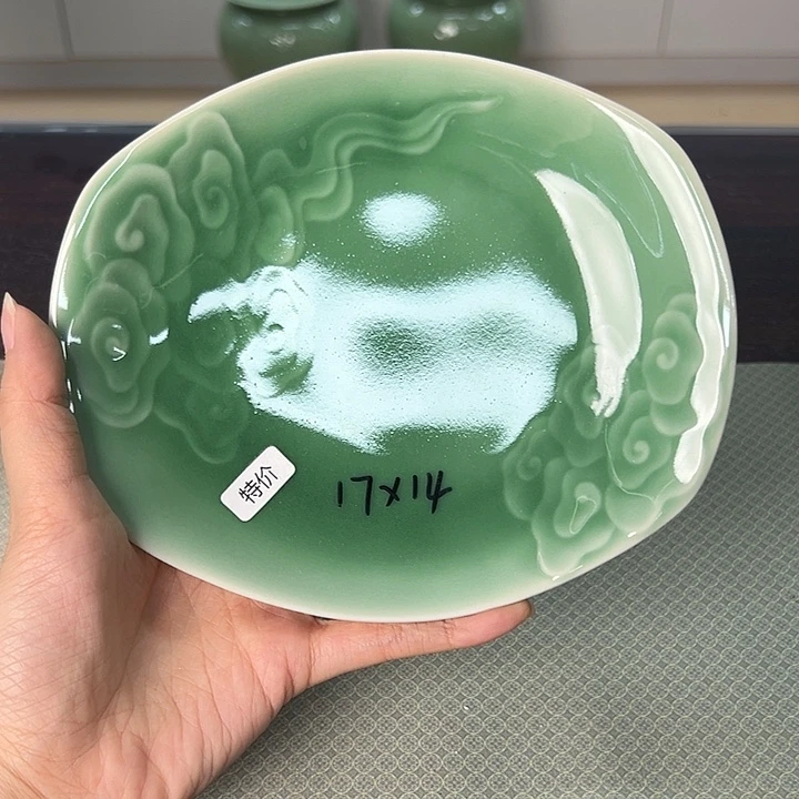 龙泉云间青瓷小米茶器