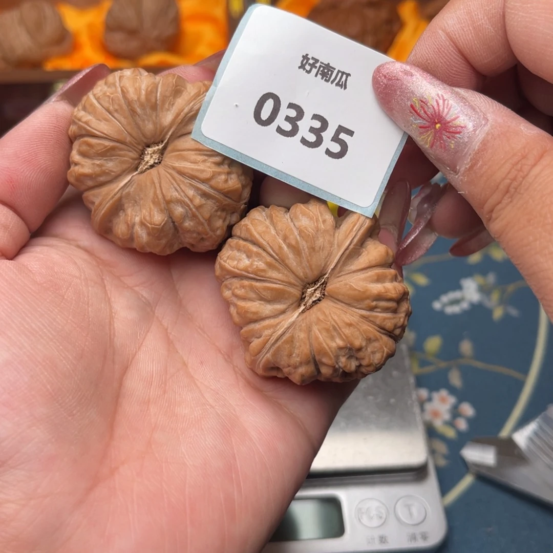 文玩核桃把件南瓜墩44.0335