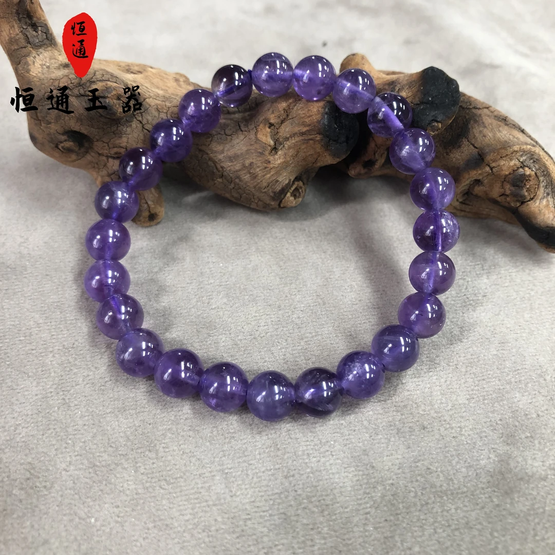 紫水晶单圈手串8mm-1-79.9